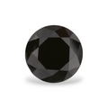 GIA 1.65 Carat Natural Fancy Black Round Diamond SE-6616GN