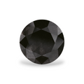 GIA 1.19 Carat Natural Fancy Black Round Diamond SE-6623GN