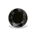GIA 1.14 Carat Natural Fancy Black Round Diamond SE-6625GN