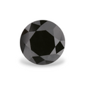 GIA 1.03 Carat Natural Fancy Black Round Diamond SE-6626GN