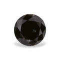 GIA 1.14 Carat Natural Fancy Black Round Diamond SE-6627GN