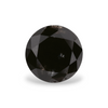 GIA 1.14 Carat Natural Fancy Black Round Diamond SE-6627GN