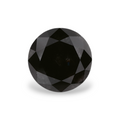 GIA 1.15 Carat Natural Fancy Black Round Diamond SE-6630GN