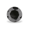 GIA 1.00 Carat Natural Fancy Black Round Diamond SE-6635GN