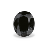 GIA 0.94 Carat Natural Fancy Black Oval Diamond SE-6659GN