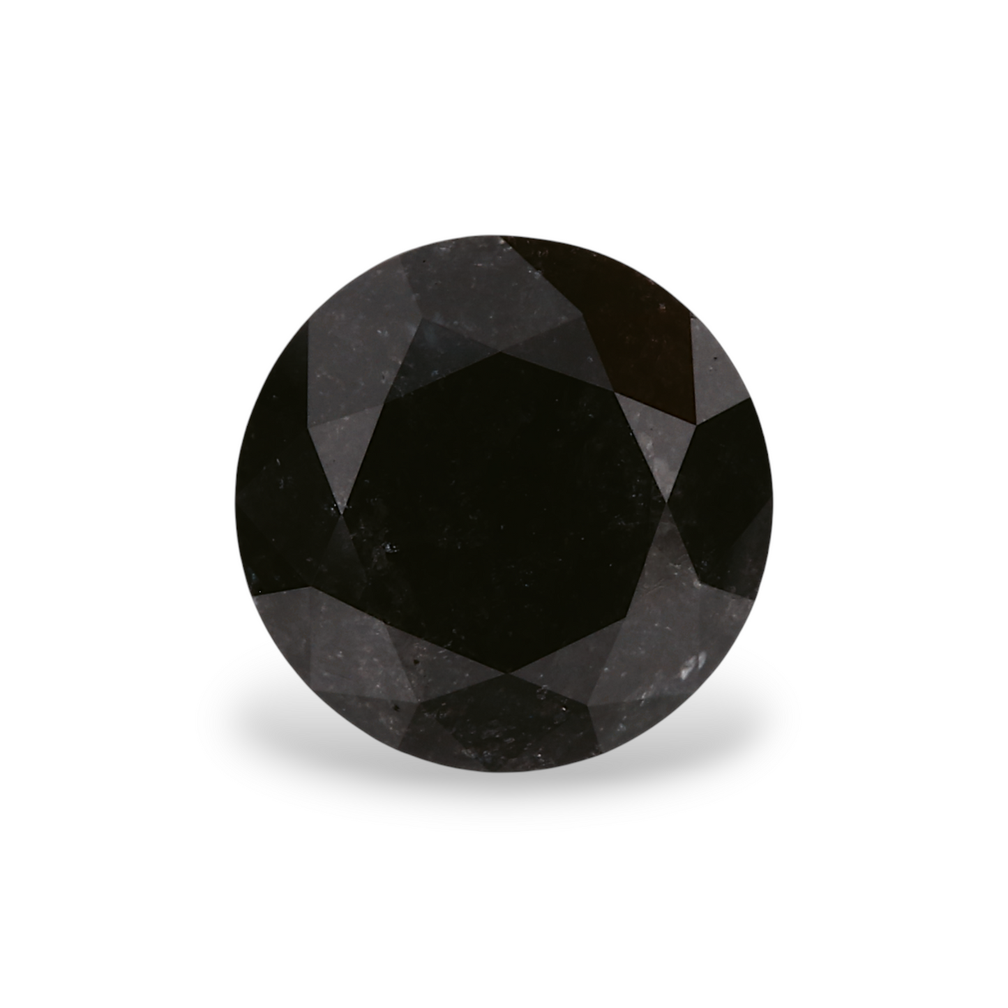 GIA 1.75 Carat Natural Fancy Black Round Diamond SE-6696GN