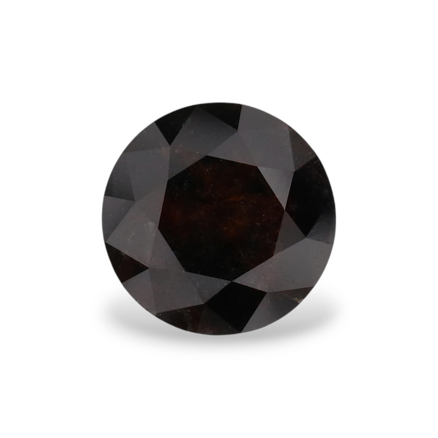 GIA 1.08 Carat Natural Fancy Black Round Diamond SE-6698GN