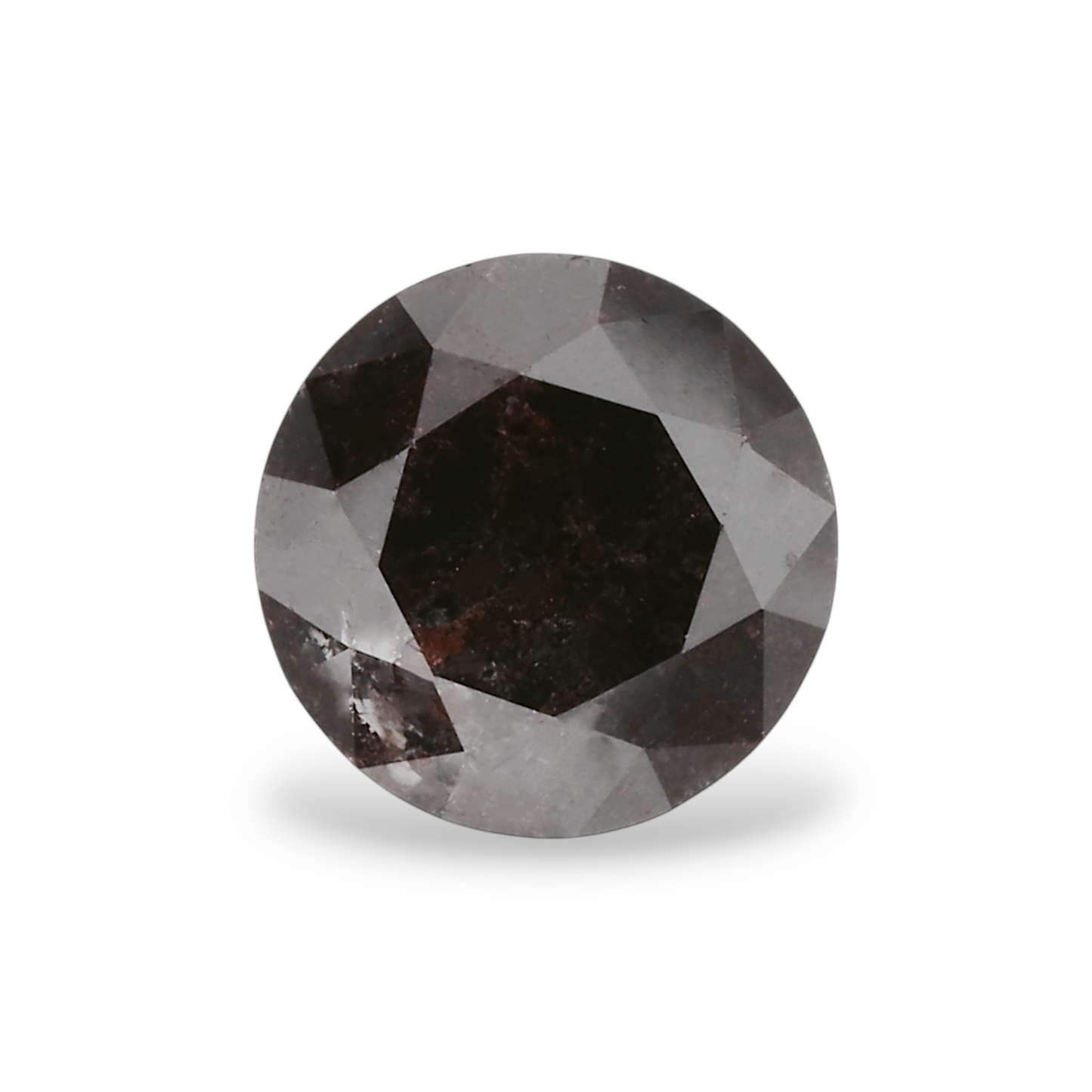 GIA 0.95 Carat Natural Fancy Black Round Diamond SE-6700GN