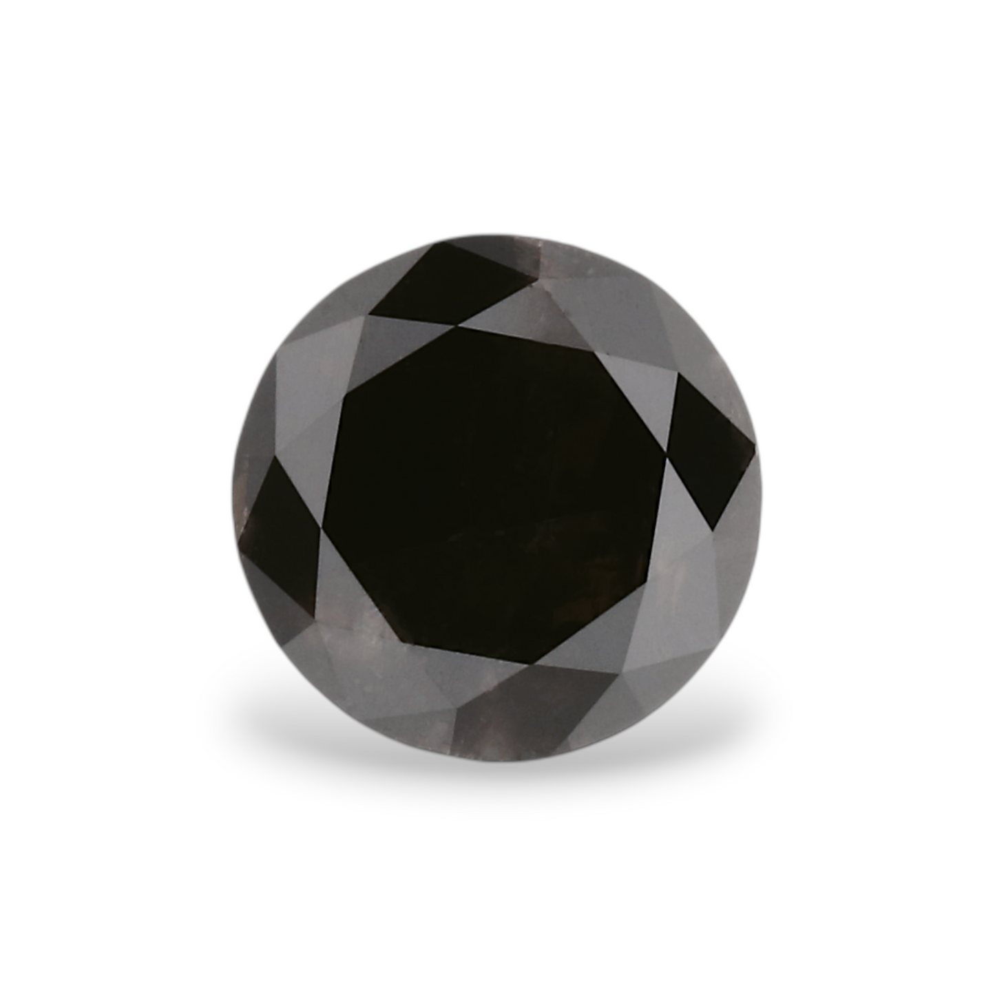 GIA 1.03 Carat Natural Fancy Black Round Diamond SE-6702GN