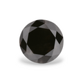 GIA 1.03 Carat Natural Fancy Black Round Diamond SE-6702GN