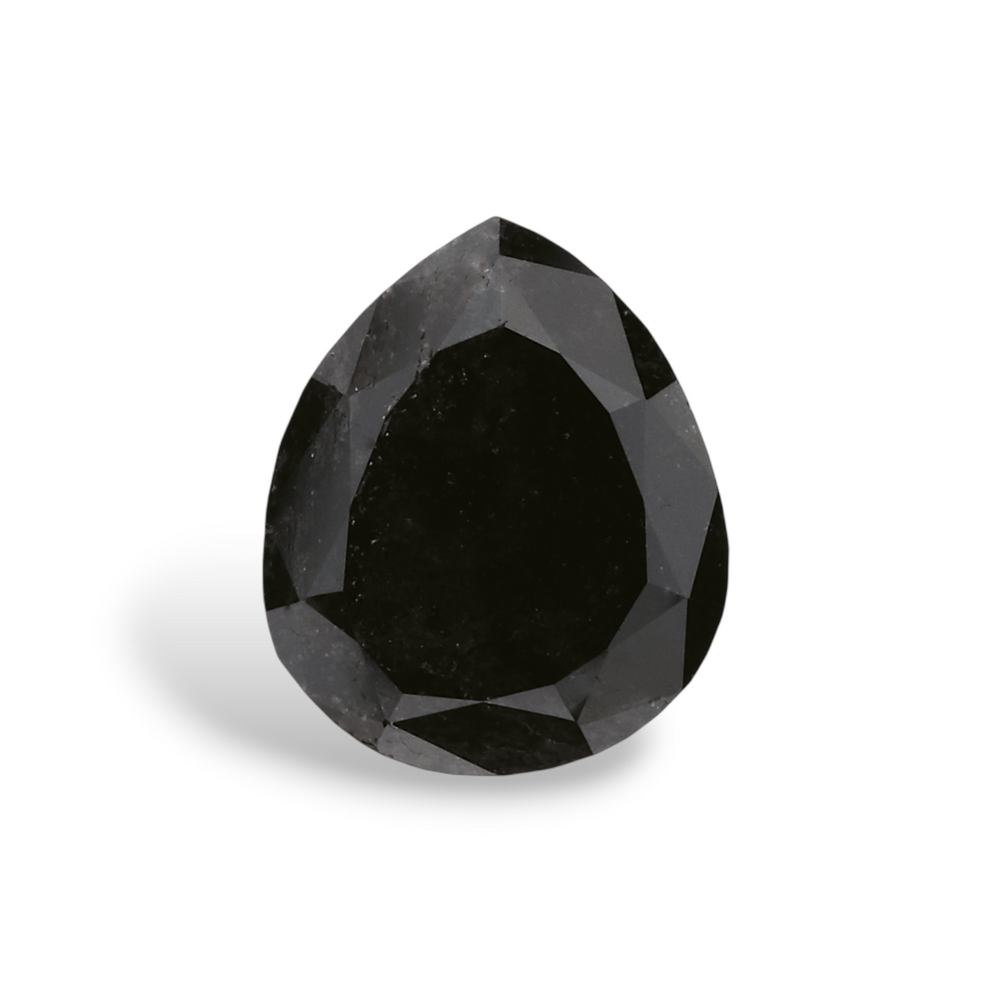 GIA 1.17 Carat Natural Fancy Black Pear Diamond SE-6708GN