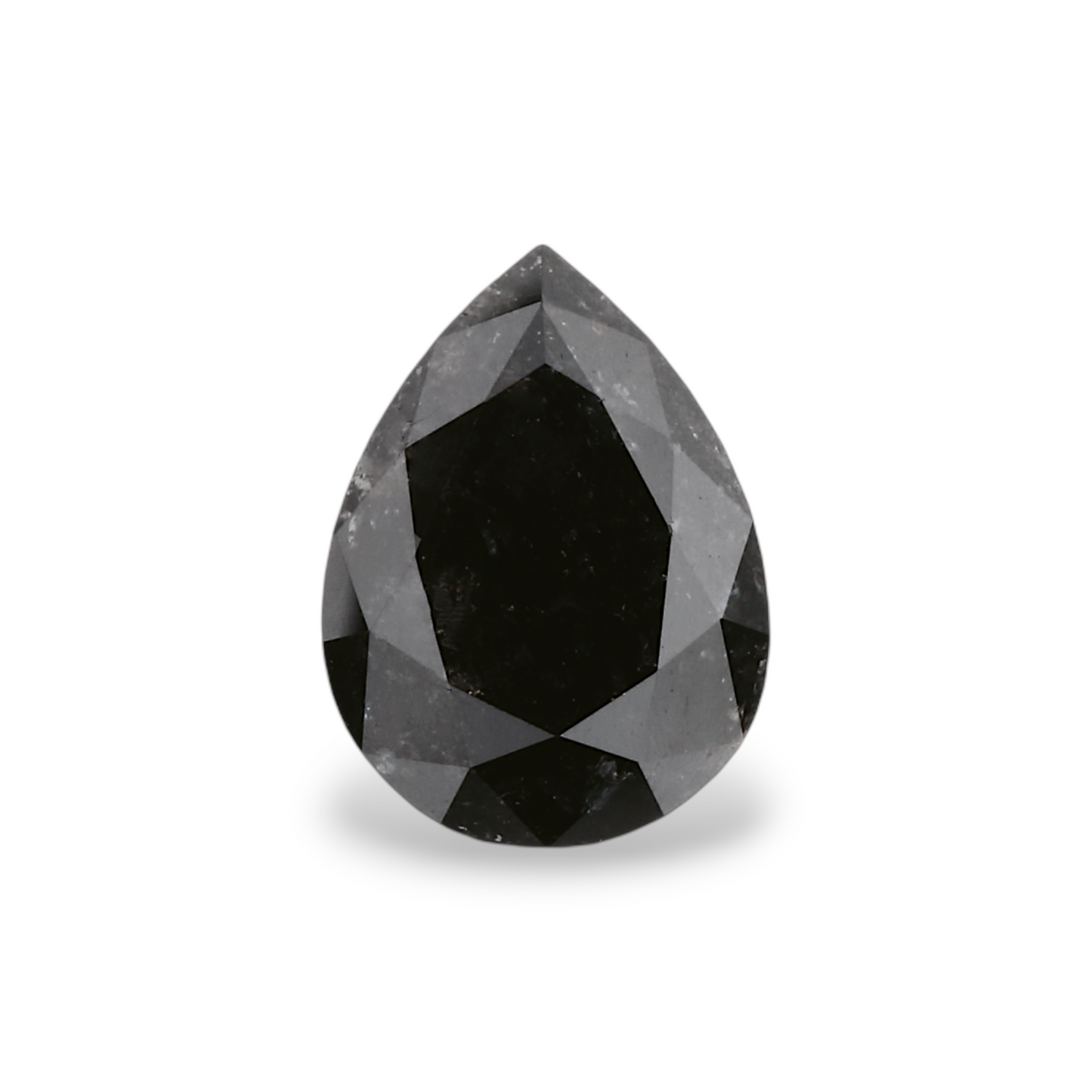 GIA 1.05 Carat Natural Fancy Black Pear Diamond SE-6709GN