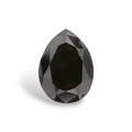 GIA 0.97 Carat Natural Fancy Black Pear Diamond SE-6711GN