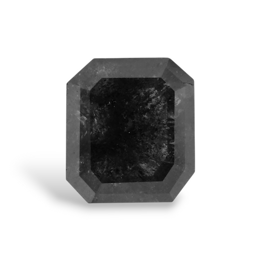 GIA 0.83 Carat Natural Fancy Gray Emerald Diamond SE-6715GN
