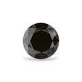 GIA 5.41 Carat Natural Fancy Black Round Diamond SE-6747GN