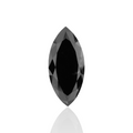GIA 7.36 Carat Natural Fancy Black Marquise Diamond SE-6749GN