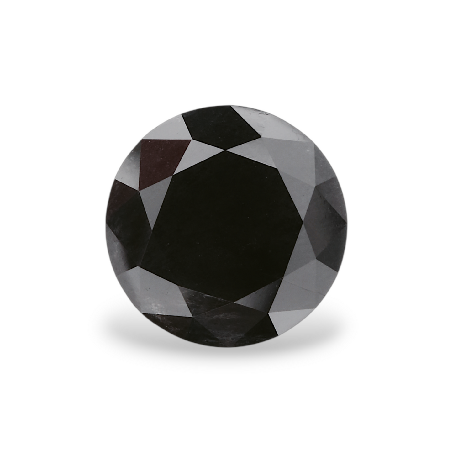 GIA 2.25 Carat Natural Fancy Black Round Diamond SE-6760GN