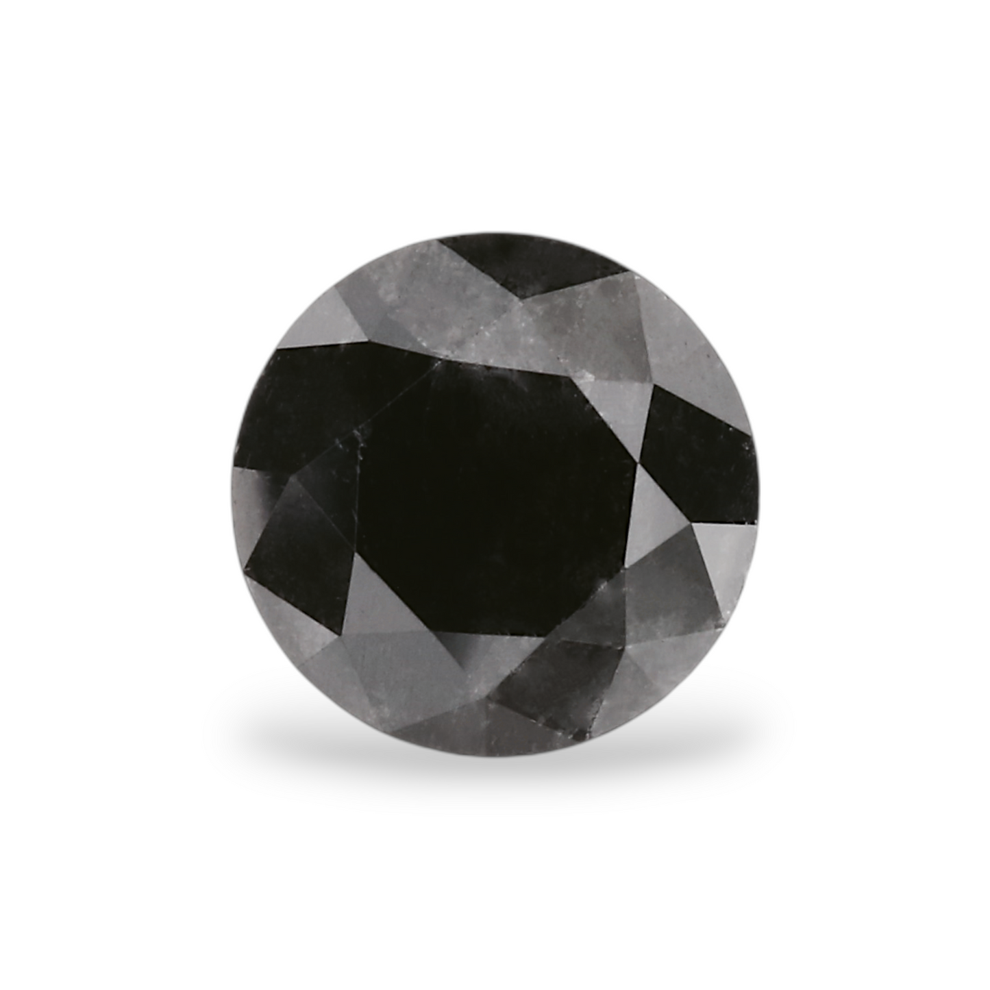 GIA 0.99 Carat Natural Fancy Black Round Diamond SE-6776GN