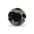 GIA 0.99 Carat Natural Fancy Black Round Diamond SE-6776GN
