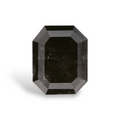 GIA 1.13 Carat Natural Fancy Black Emerald Diamond SE-6865GN