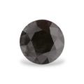 GIA 1.02 Carat Natural Fancy Black Round Diamond SE-6870GN