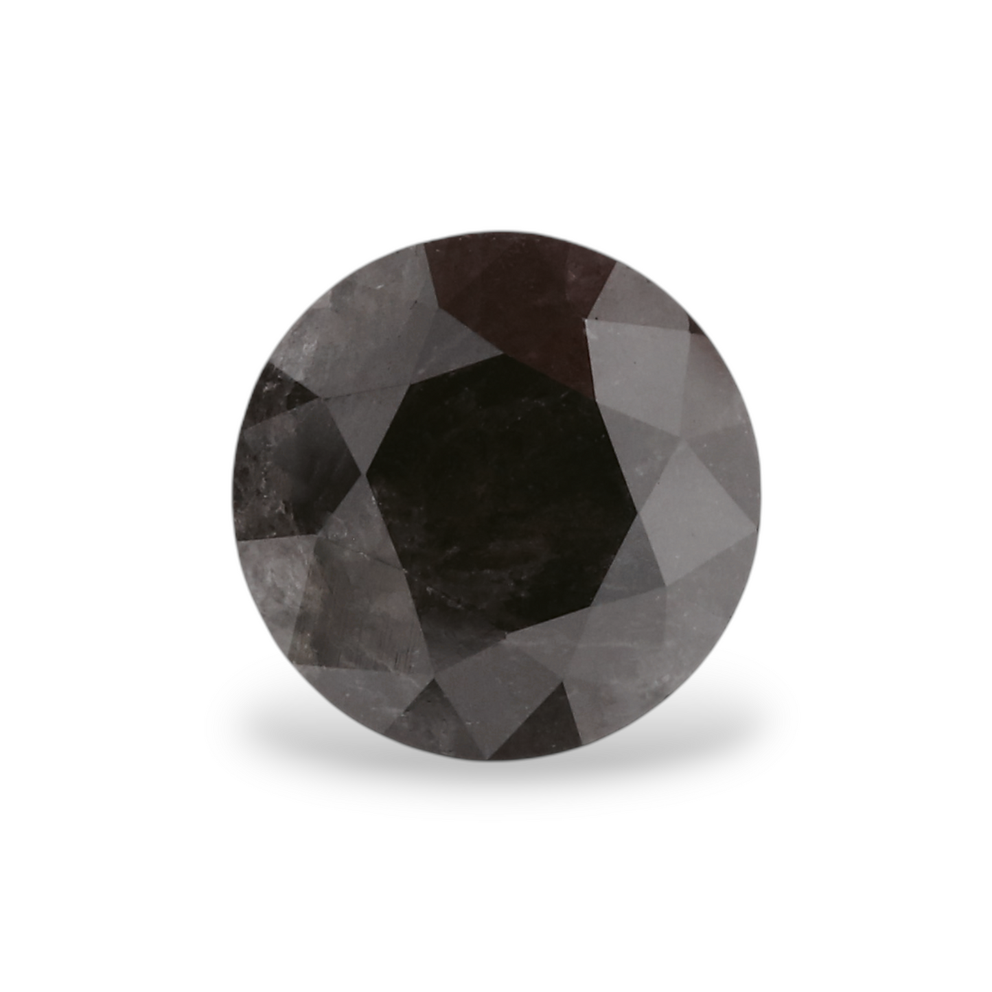 GIA 1.02 Carat Natural Fancy Black Round Diamond SE-6870GN