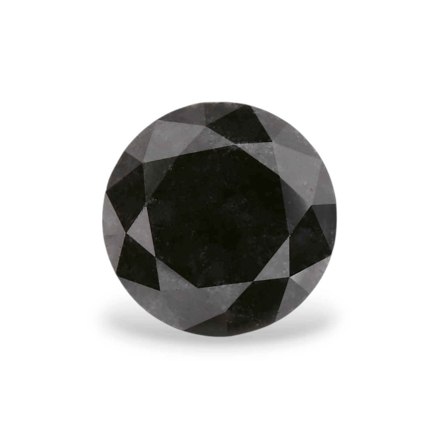 GIA 1.03 Carat Natural Fancy Black Round Diamond SE-6879GN