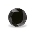 GIA 1.11 Carat Natural Fancy Black Round Diamond SE-6887GN