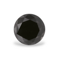 GIA 0.46 Carat Natural Fancy Black Round Diamond SE-6891GN