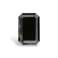 GIA 5.03 Carat Natural Fancy Black Emerald Diamond SE-6950GN