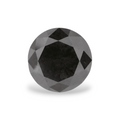 GIA 1.00 Carat Natural Fancy Black Round Diamond SE-6955GN