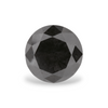 GIA 1.00 Carat Natural Fancy Black Round Diamond SE-6955GN