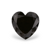 GIA 1.74 Carat Natural Fancy Black Heart Diamond SE-6956GN