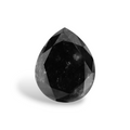 GIA 0.88 Carat Natural Fancy Black Pear Diamond SE-6977GN