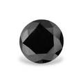 GIA 1.06 Carat Natural Fancy Black Round Diamond SE-6989GN
