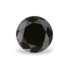 GIA 1.31 Carat Natural Fancy Black Round Diamond SE-6990GN