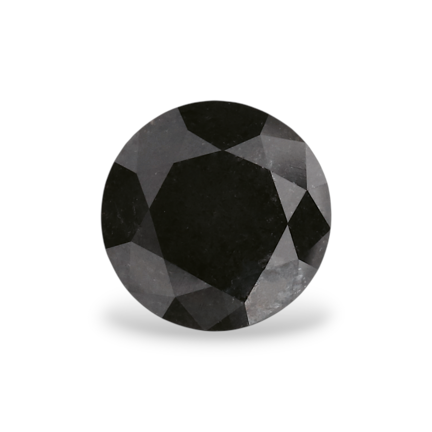 GIA 1.08 Carat Natural Fancy Black Round Diamond SE-6991GN