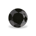 GIA 1.08 Carat Natural Fancy Black Round Diamond SE-6991GN