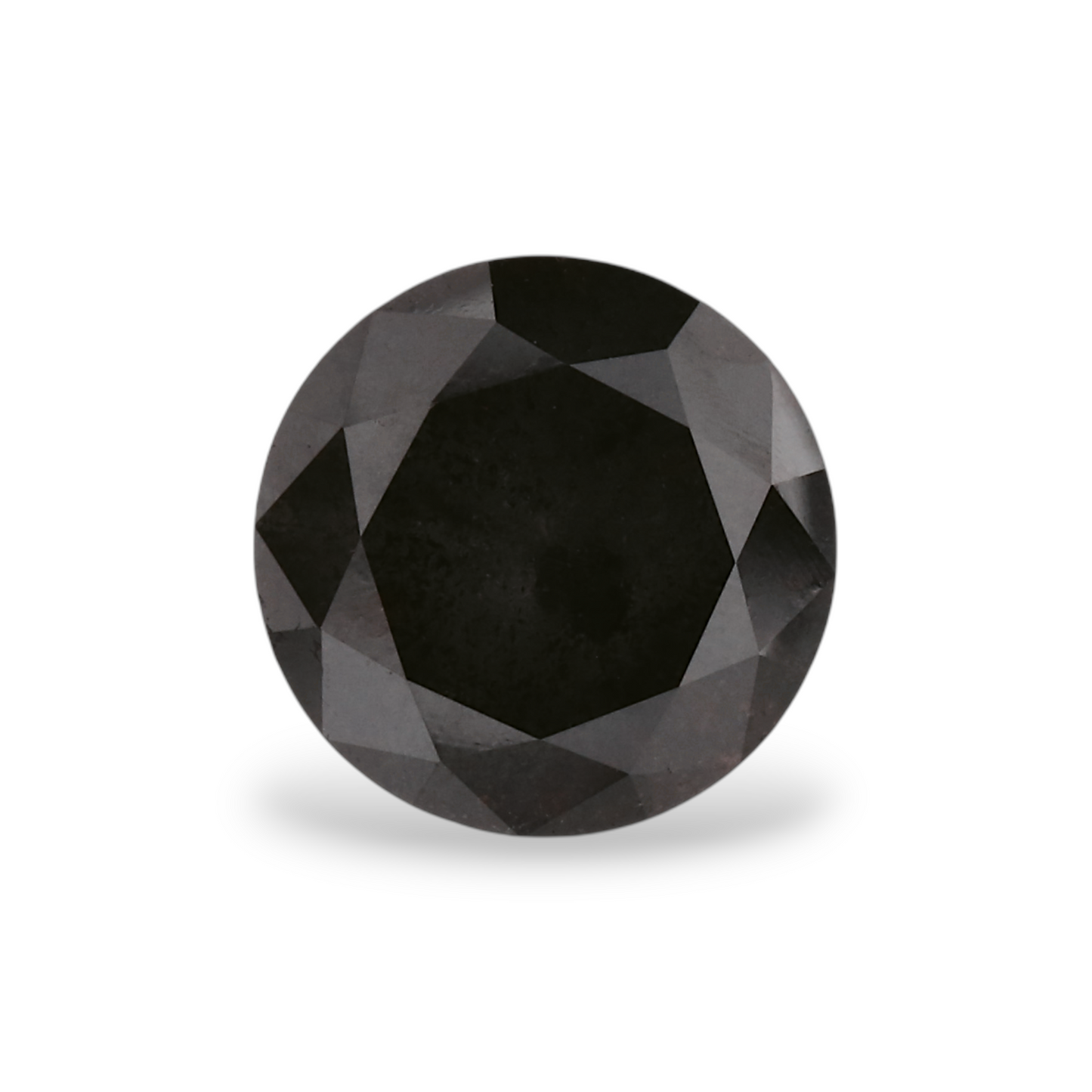 GIA 1.65 Carat Natural Fancy Black Round Diamond SE-6994GN