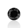 GIA 1.33 Carat Natural Fancy Black Round Diamond SE-6996GN