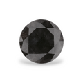GIA 0.97 Carat Natural Fancy Black Round Diamond SE-7006GN