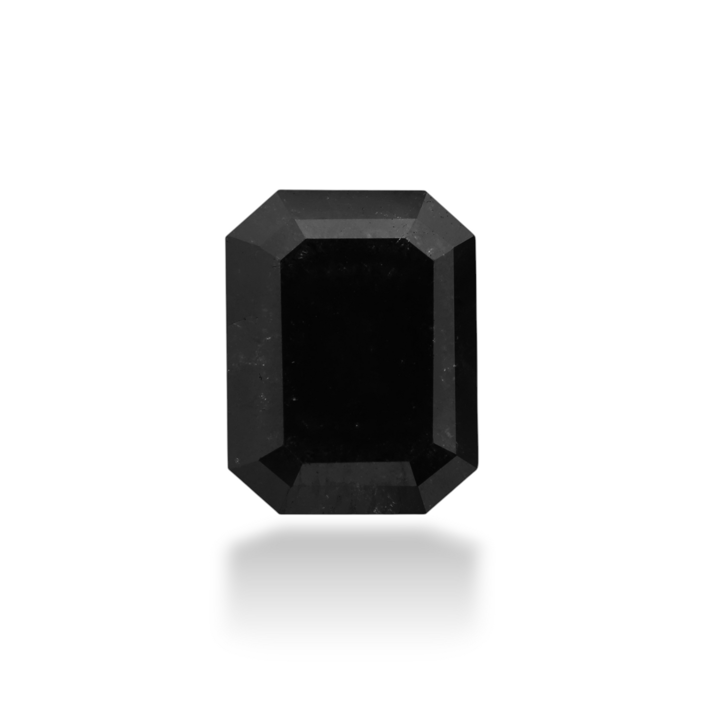 GIA 2.81 Carat Natural Fancy Black Emerald Diamond SE-7060GN