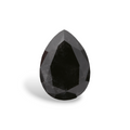 GIA 1.56 Carat Natural Fancy Black Pear Diamond SE-7066GN