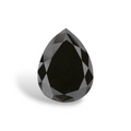 GIA 1.23 Carat Natural Fancy Black Pear Diamond SE-7067GN