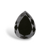 GIA 1.23 Carat Natural Fancy Black Pear Diamond SE-7067GN