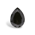 GIA 1.14 Carat Natural Fancy Black Pear Diamond SE-7074GN