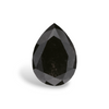 GIA 1.14 Carat Natural Fancy Black Pear Diamond SE-7074GN