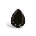 GIA 1.18 Carat Natural Fancy Black Pear Diamond SE-7075GN