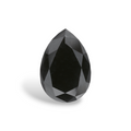 GIA 1.37 Carat Natural Fancy Black Pear Diamond SE-7082GN