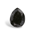 GIA 0.72 Carat Natural Fancy Black Pear Diamond SE-7086GN